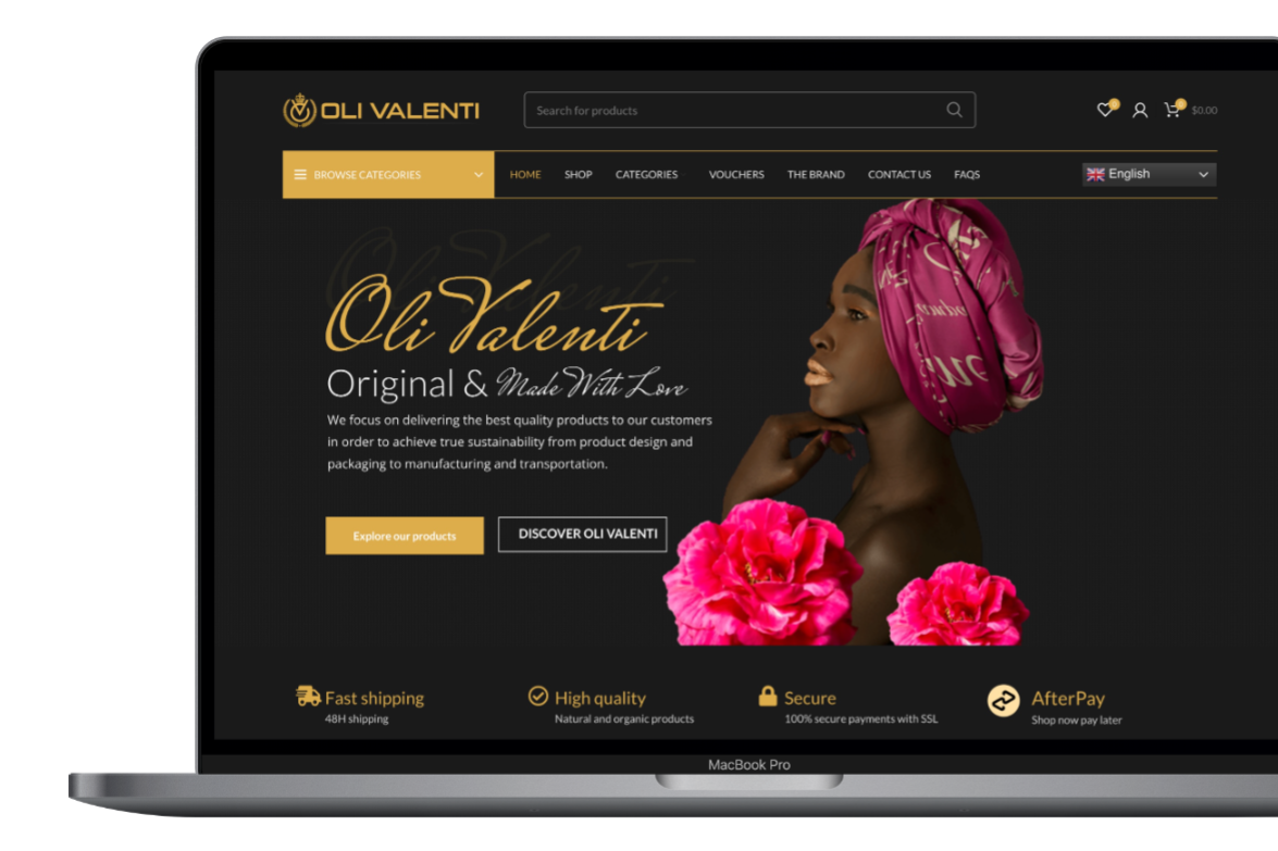 Oli Valenti - Premium Online Boutique Fashion and Perfumes