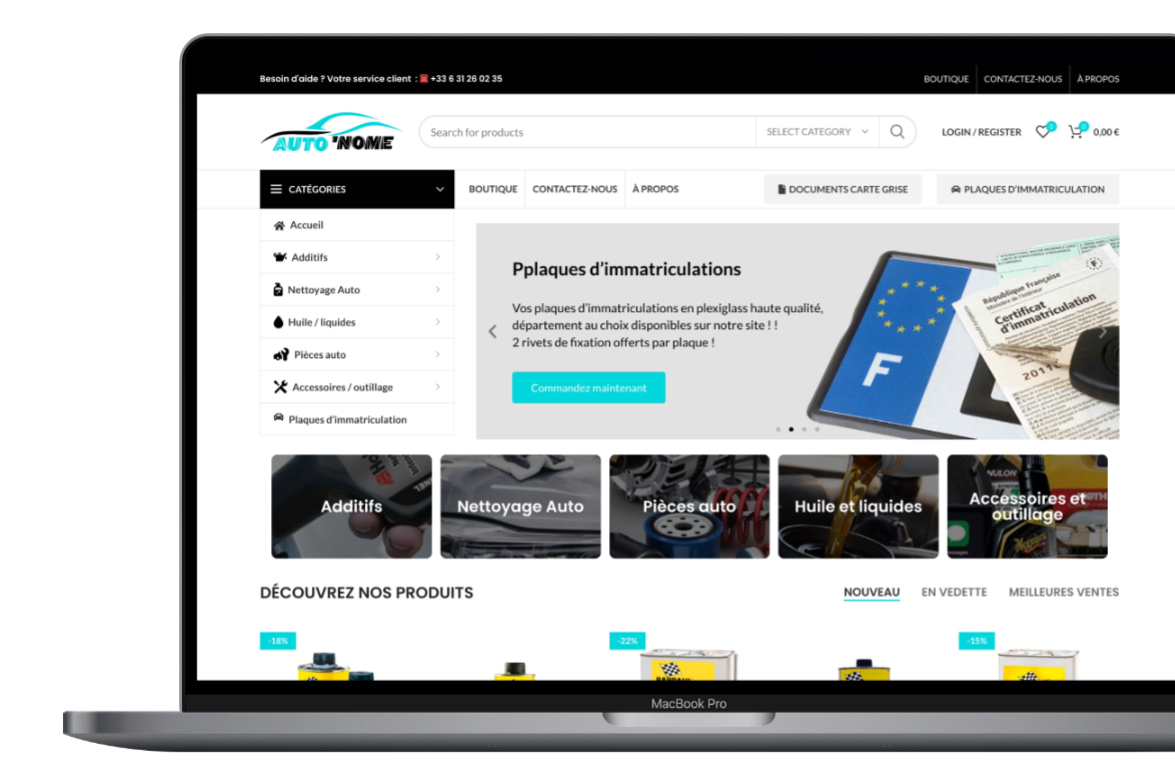 Pieces Autonome - Auto Parts Marketplace